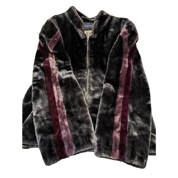 Outerlayers vintage fix fur coat in excellent condition size L - Picture 1 of 10
